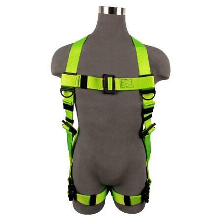 Safewaze Arc Flash Full Body Harness: Soft Loop 1D, DE MB Torso, DE QCLegs SW77225-UT2QCSL